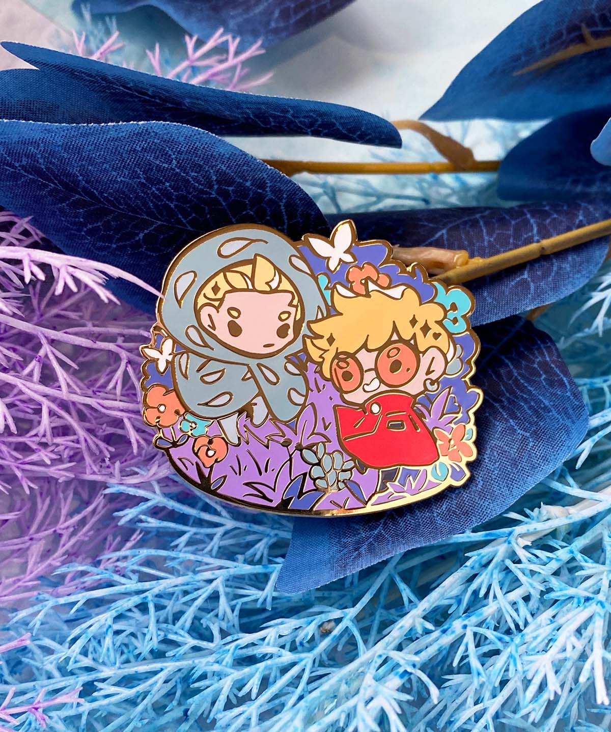 Happy Little Plants (Trigun) - Enamel Pins | chaotixcanvas
